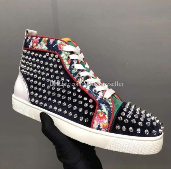 шипованные кроссовки обувь для женщин, мужчин красный низ пик пик шипы повседневная ходьба оригиналы высокий топ досуг тренеры с коробкой, e, Black
шипованные кроссовки обувь для женщин, мужчин красный низ пик пик шипы повседневная ходьба оригиналы высокий топ досуг тренеры с коробкой, e, Black