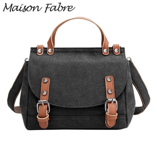 maison fabre large bag women canvas crossbody bag buckle vintage shoulder strap handles 2020 designer handbags high quality
maison fabre large bag women canvas crossbody bag buckle vintage shoulder strap handles 2020 designer handbags high quality