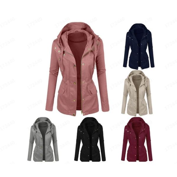 women's trench coats lapel long sleeve zipper jacket fashion solid color slim biker coat female streetwear elegant girls oversize, Tan;black
women's trench coats lapel long sleeve zipper jacket fashion solid color slim biker coat female streetwear elegant girls oversize, Tan;black