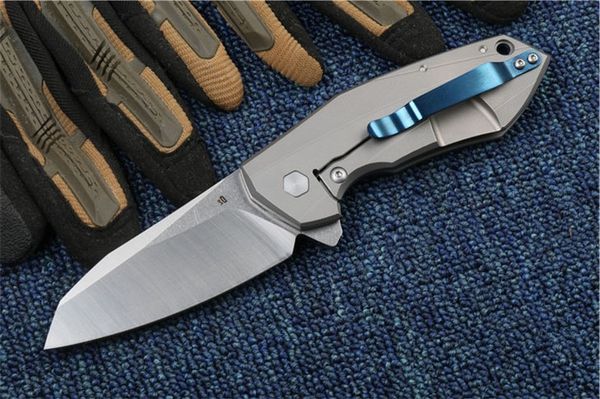 High END Zero Tolerance 0456 Folding Knife Bearing D2 Blade TC4 titanium Alloy Handle Outdoor Tactical EDC Pocket Hunting Knives P811R Q
High END Zero Tolerance 0456 Folding Knife Bearing D2 Blade TC4 titanium Alloy Handle Outdoor Tactical EDC Pocket Hunting Knives P811R Q