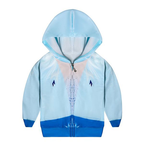 elsa 2 baby girls jacket spring autumn children outerwear causal sport coat snow queen halloween cosplay costume kids clothing, Blue;gray
elsa 2 baby girls jacket spring autumn children outerwear causal sport coat snow queen halloween cosplay costume kids clothing, Blue;gray