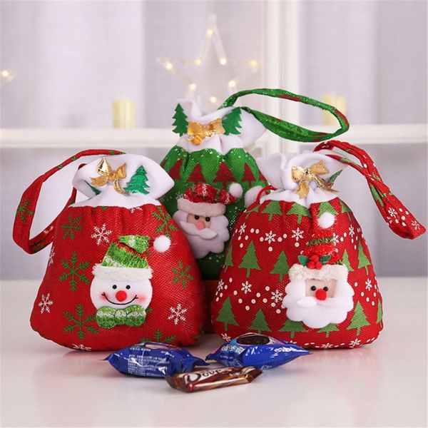 new arrival portable christmas children's candy bags christmas gift bag universal gift holders
new arrival portable christmas children's candy bags christmas gift bag universal gift holders