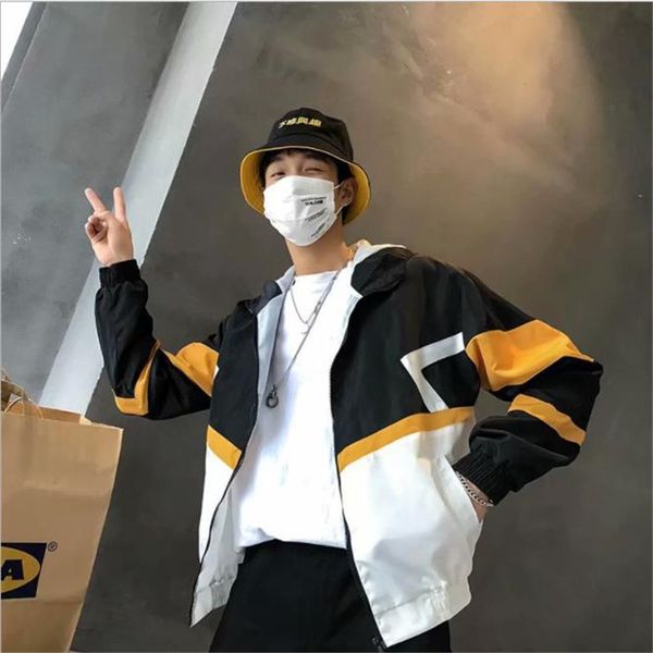 осень 2020 hip hop ветровка куртка крупногабаритные mens harajuku цвет блока пальто куртки ретро vintage zip track streetwear, Black;brown
осень 2020 hip hop ветровка куртка крупногабаритные mens harajuku цвет блока пальто куртки ретро vintage zip track streetwear, Black;brown