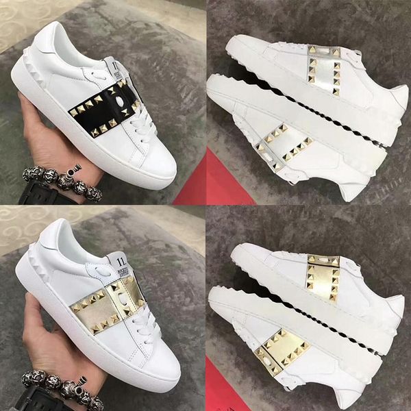 2019 Top Quality Genuine Leather Metal Spike Ladies Comfort Casual Dress Shoes Fashion Luxury Designer Womens Trainers Flats Shoes 35-41
2019 Top Quality Genuine Leather Metal Spike Ladies Comfort Casual Dress Shoes Fashion Luxury Designer Womens Trainers Flats Shoes 35-41