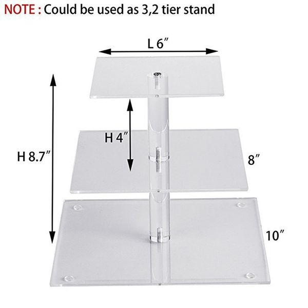 3 tiers cake stand birthday wedding party cupcake tower display holder decor other bakeware
3 tiers cake stand birthday wedding party cupcake tower display holder decor other bakeware