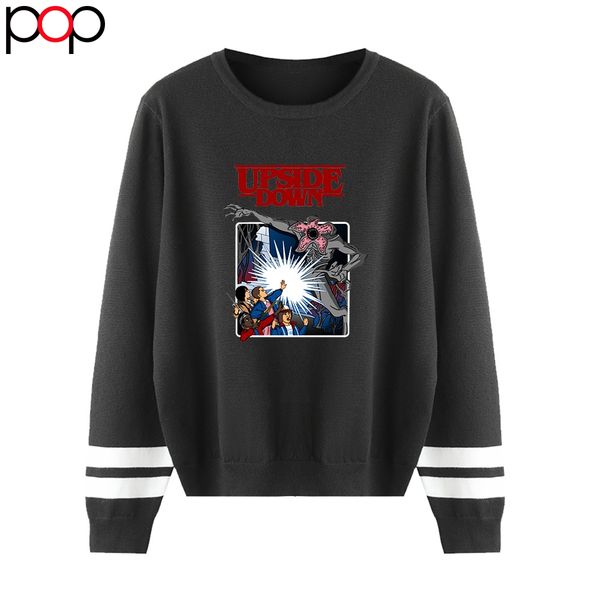 demogorgon days a autumn/winter o-neck sweater print long-sleeved korean casual fashion sweater k pullover, White;black
demogorgon days a autumn/winter o-neck sweater print long-sleeved korean casual fashion sweater k pullover, White;black