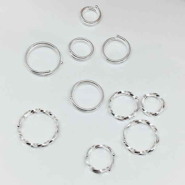 s999 pure silver two rings earring small sterling silver earrings earbone silver ornament mini simple earringchristmas gift, Golden;silver
s999 pure silver two rings earring small sterling silver earrings earbone silver ornament mini simple earringchristmas gift, Golden;silver