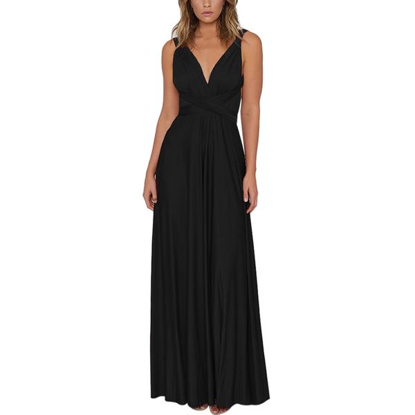 new women summer dress sleeveless solid color causal beach party dress haiter maxi dresses for women, Black;gray
new women summer dress sleeveless solid color causal beach party dress haiter maxi dresses for women, Black;gray