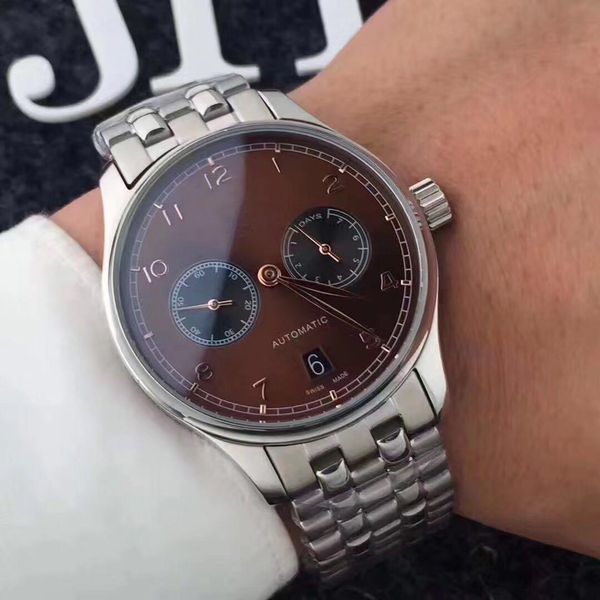 2019 new kinetic energy seven-chain watch luxury mechanical automatic men's calendar designer watch fashion casual luxury new men, Slivery;brown
2019 new kinetic energy seven-chain watch luxury mechanical automatic men's calendar designer watch fashion casual luxury new men, Slivery;brown