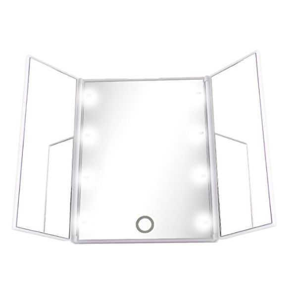8 leds makeup mirror folding touch screen vanity lighted makeup mirror portable adjustable tablecountermirrors hha32
8 leds makeup mirror folding touch screen vanity lighted makeup mirror portable adjustable tablecountermirrors hha32