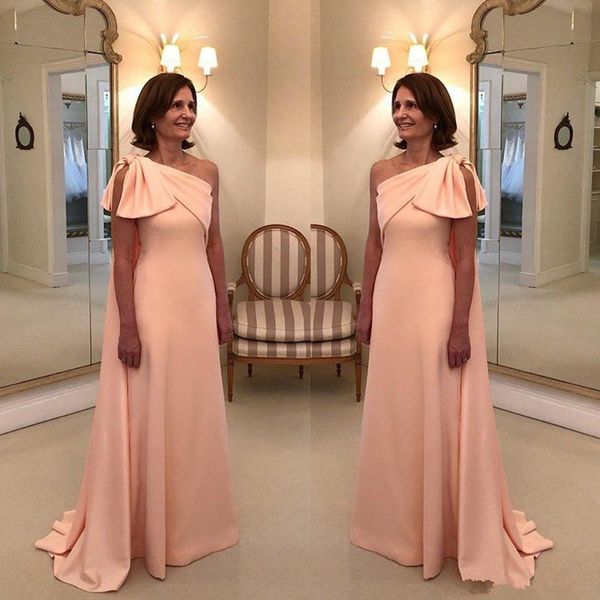 elegant mother of the bride dresses one shoulder satin bow plus size wedding guest dress floor length customized evening gowns z48, Black;red
elegant mother of the bride dresses one shoulder satin bow plus size wedding guest dress floor length customized evening gowns z48, Black;red