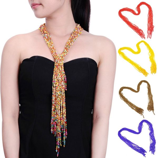 party beads jewelry creative 16 pure colors 15 layers chain style crystal pendant necklace plastic handmade bead necklaces, Silver
party beads jewelry creative 16 pure colors 15 layers chain style crystal pendant necklace plastic handmade bead necklaces, Silver
