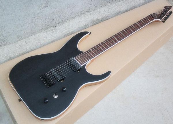six-string 24 fret fixed bridge matte black electric guitar can be customized according to requirements, ing
six-string 24 fret fixed bridge matte black electric guitar can be customized according to requirements, ing