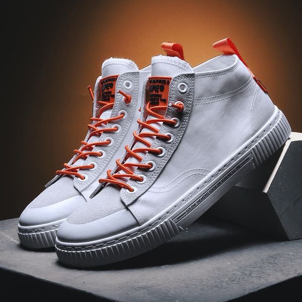 men's shoes are all in fashion. summer small dirty orange canvas overtakes fire in europe and america, Black
men's shoes are all in fashion. summer small dirty orange canvas overtakes fire in europe and america, Black