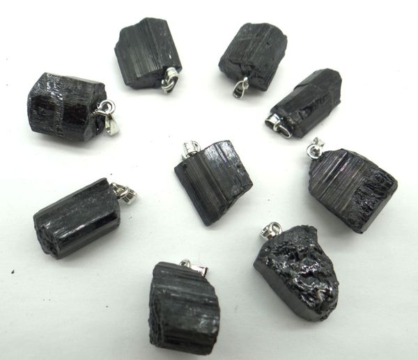 wholesale natural black tourmaline tourmaline repair ore can be used pendant for diy jewelry making necklace accessories 10pcs, Silver
wholesale natural black tourmaline tourmaline repair ore can be used pendant for diy jewelry making necklace accessories 10pcs, Silver