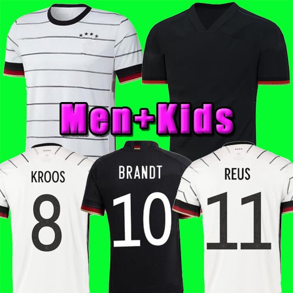 germany 2020 soccer jersey home kit hummels kroos draxler reus muller gotze european cup football shirt uniforms men + kids kit euro, Black;yellow
germany 2020 soccer jersey home kit hummels kroos draxler reus muller gotze european cup football shirt uniforms men + kids kit euro, Black;yellow