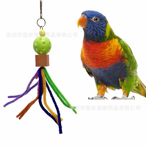parrot toys bird toys colourful caterpillar gnaw toys cage pendant parrot articles 22g
parrot toys bird toys colourful caterpillar gnaw toys cage pendant parrot articles 22g