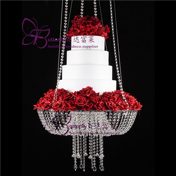 18 inch crystal chandelier style drape suspended swing cake stand round hanging cake stands wedding centerpiece
18 inch crystal chandelier style drape suspended swing cake stand round hanging cake stands wedding centerpiece