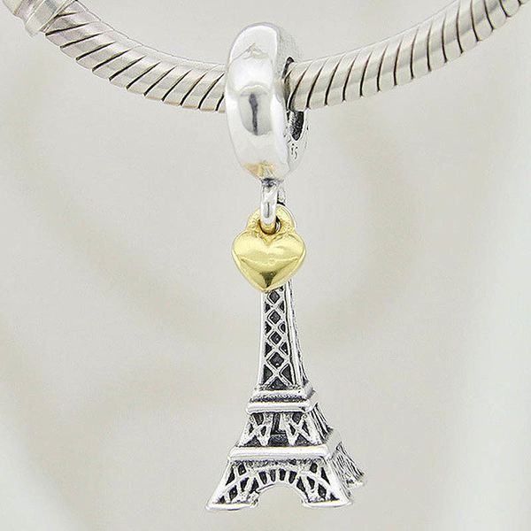 original paris eiffel tower & gold heart pendant beads fit 925 sterling silver bead charm pandora bracelet diy jewelry
original paris eiffel tower & gold heart pendant beads fit 925 sterling silver bead charm pandora bracelet diy jewelry