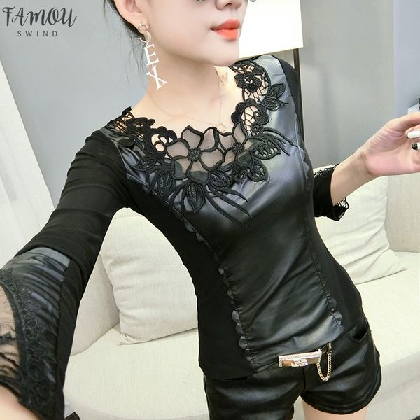fashion embroidery pu pullover tshirt 2020 spring summer new women mesh long sleeve asymmetrical shirt clothes t93617, White
fashion embroidery pu pullover tshirt 2020 spring summer new women mesh long sleeve asymmetrical shirt clothes t93617, White