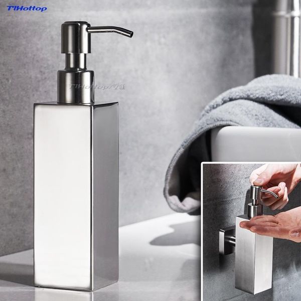 tlingle stainless steel brushed wall-mounted pumps manually soap dispenser bottle of hand sanitizer device 200ml 
tlingle stainless steel brushed wall-mounted pumps manually soap dispenser bottle of hand sanitizer device 200ml