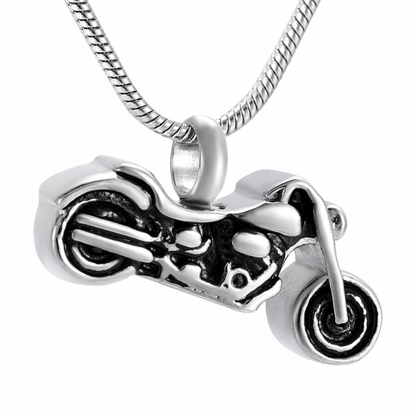 jj001 new style stainless steel motorcycle memorial urn jewelry necklace for men&women keepsake cremation pendant hold ashes, Silver 
jj001 new style stainless steel motorcycle memorial urn jewelry necklace for men&women keepsake cremation pendant hold ashes, Silver