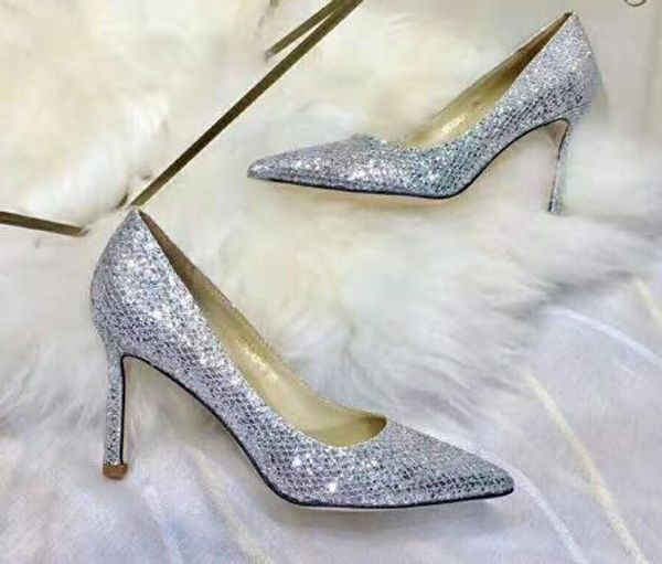 women's leather heels, fine shiny crystal surface shoes, tip stilettos banquet maid of honor size: 34-39, Black
women's leather heels, fine shiny crystal surface shoes, tip stilettos banquet maid of honor size: 34-39, Black