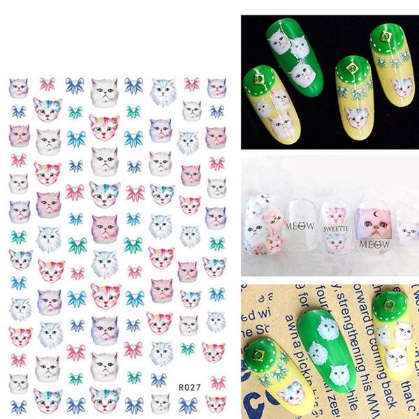 5 sheet animals cats 3d charm nail art manicure stickers tips decals diy nails decoration cj666, Black
5 sheet animals cats 3d charm nail art manicure stickers tips decals diy nails decoration cj666, Black