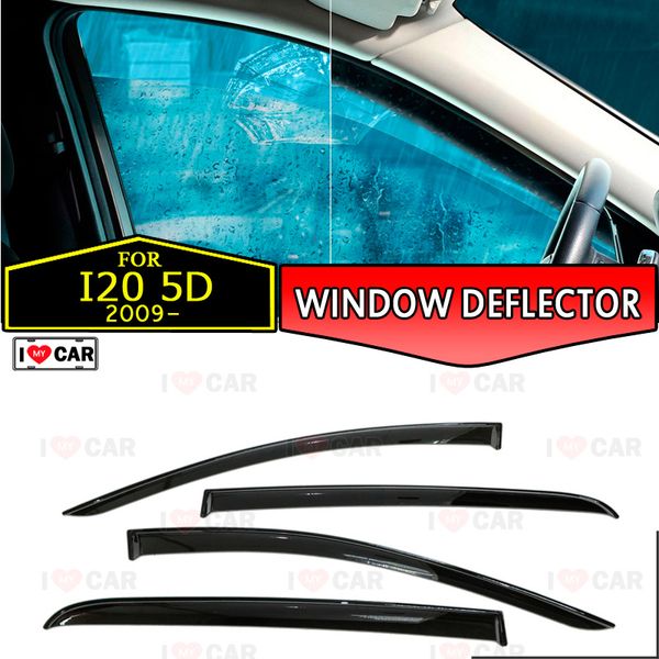 window deflector for hyundai i20 5d 2009- car window deflector wind guard vent sun rain visor cover car decor
window deflector for hyundai i20 5d 2009- car window deflector wind guard vent sun rain visor cover car decor