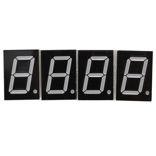 new diy digital led large screen display clock kit green 
new diy digital led large screen display clock kit green
