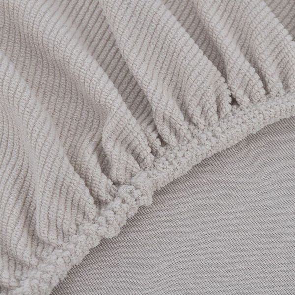 lining elasticized for sofa fabric beige grooved other home textile