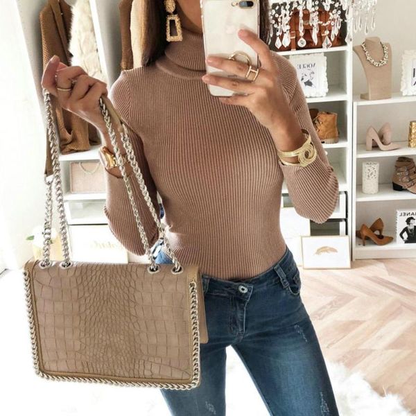 2019 new women autumn solid color turtleneck slim fit bodysuits warm long sleeve bodycon clothing casual female jumpsuit, Black;white
2019 new women autumn solid color turtleneck slim fit bodysuits warm long sleeve bodycon clothing casual female jumpsuit, Black;white