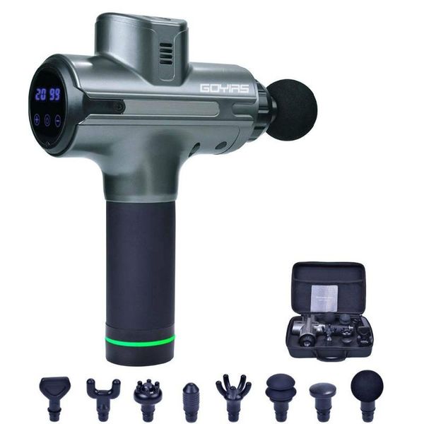 goyirs massage gun muscle massager deep tissue percussion portable handheld electric body massager sports quiet
goyirs massage gun muscle massager deep tissue percussion portable handheld electric body massager sports quiet