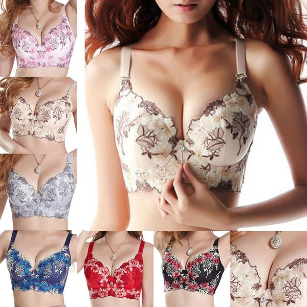 bras lingerie womens bra female underwear small breast push up minimizer deep thick padded 32-40abcd bralette intimates, Red;black
bras lingerie womens bra female underwear small breast push up minimizer deep thick padded 32-40abcd bralette intimates, Red;black