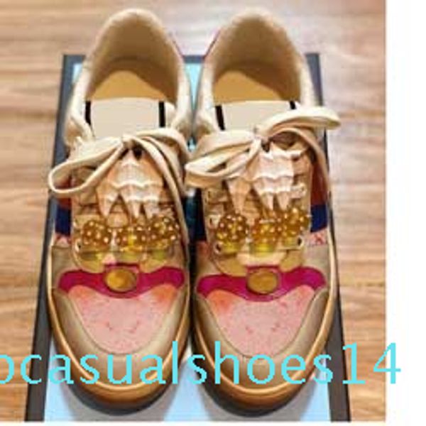 2019 size 35-44 men women designer shoe distressed screener dapper dan suede sneakers italian luxury shoe casual shoe, Black
2019 size 35-44 men women designer shoe distressed screener dapper dan suede sneakers italian luxury shoe casual shoe, Black