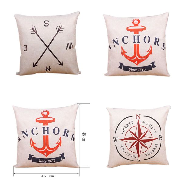 18 x 18 inch ocean series brown compass pillows covers map anchor navigation cotton linen throw pillow case anchor compass cushion cover
18 x 18 inch ocean series brown compass pillows covers map anchor navigation cotton linen throw pillow case anchor compass cushion cover