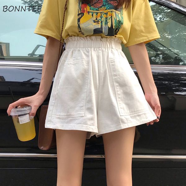 shorts women solid korean style loose zipper all-match summer breathable trendy female leisure clothing womens chic, White;black
shorts women solid korean style loose zipper all-match summer breathable trendy female leisure clothing womens chic, White;black