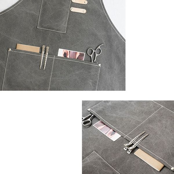 canvas cook apron barista bartender chef hairdressing apron catering uniform work wear anti-dirty overalls(dark gray) other housekeeping & o
canvas cook apron barista bartender chef hairdressing apron catering uniform work wear anti-dirty overalls(dark gray) other housekeeping & o
