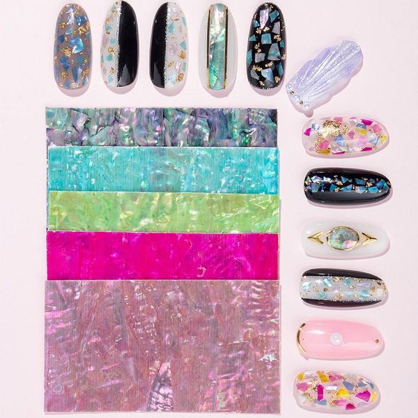 sell 1pc shell abalone nail art sticker gradient mermaid flakes nail foil seaside design stickers decals adhesive, Black
sell 1pc shell abalone nail art sticker gradient mermaid flakes nail foil seaside design stickers decals adhesive, Black