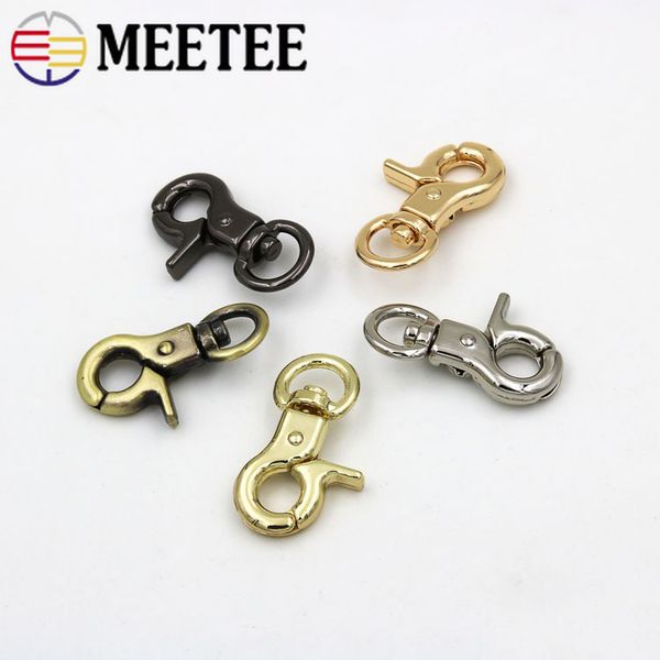 meetee 9mm metal hook buckles bag hanger lobster clasps swivel snap hooks for backpacks straps keychain diy hardware accessories, Black
meetee 9mm metal hook buckles bag hanger lobster clasps swivel snap hooks for backpacks straps keychain diy hardware accessories, Black