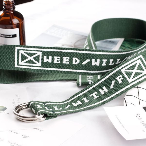 fashion canvas belt letter printing double d ring double buckle women men waist belt waistband girdle buckle straps, Black;brown
fashion canvas belt letter printing double d ring double buckle women men waist belt waistband girdle buckle straps, Black;brown