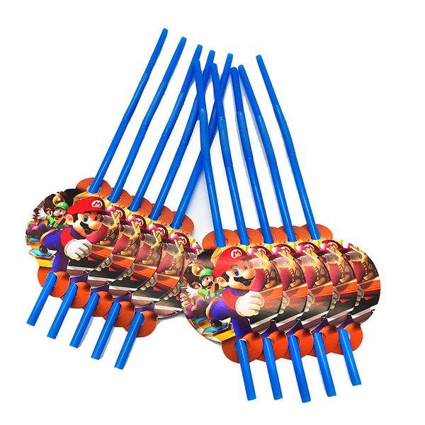 10pcs/lot super mario bros birthday decorations party supplies disposable straws drinking for kid favors party decoration supply
10pcs/lot super mario bros birthday decorations party supplies disposable straws drinking for kid favors party decoration supply