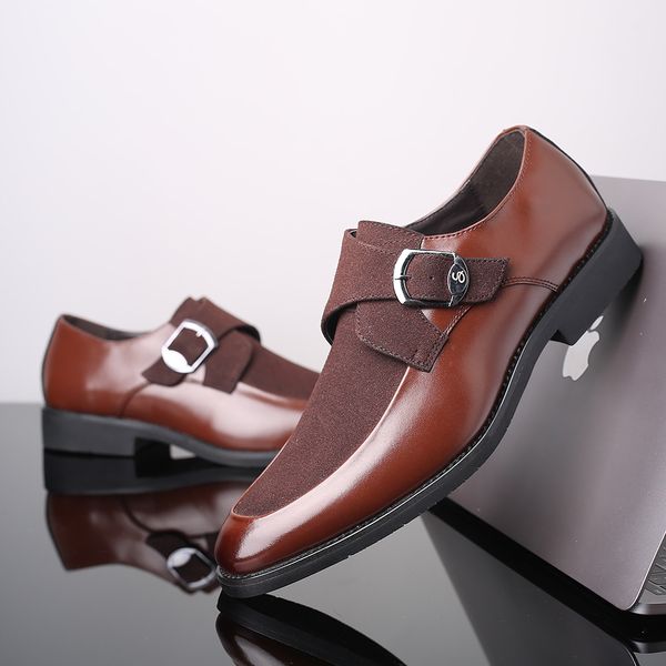 buckle strap dress shoes office man big size footwear dress loafer buckle strap loafers big size patchwork shoes for men zy3912, Black
buckle strap dress shoes office man big size footwear dress loafer buckle strap loafers big size patchwork shoes for men zy3912, Black