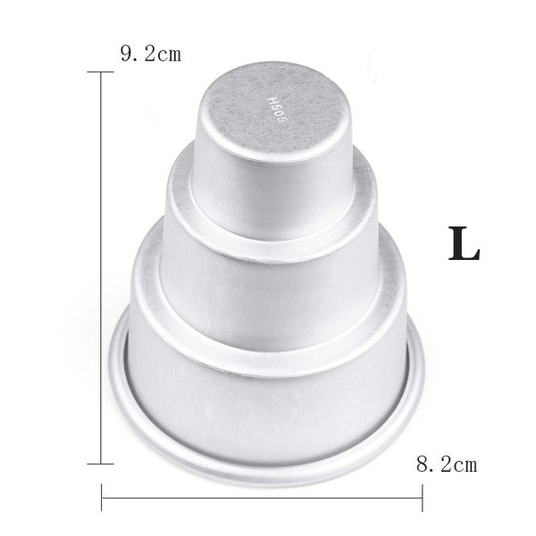 5pcs/lot aluminum alloy mini 3-tier cake pan pudding mold diy mini birthday cake mould baking party food cake tools
5pcs/lot aluminum alloy mini 3-tier cake pan pudding mold diy mini birthday cake mould baking party food cake tools