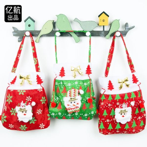 3pcs christmas gift bag, candy bag, santa gift portable backpack, christmas decoration
3pcs christmas gift bag, candy bag, santa gift portable backpack, christmas decoration