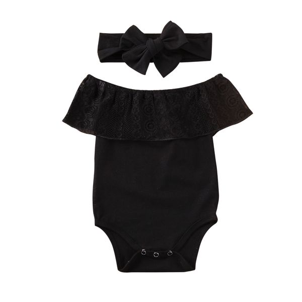 baby bodysuit 2pcs newborn kid baby girl lace clothes off shoulder bodysuits +headband summer outfit set, White
baby bodysuit 2pcs newborn kid baby girl lace clothes off shoulder bodysuits +headband summer outfit set, White