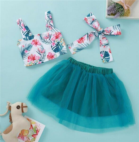 toddler kids baby girls crop +tutu dress skirt outfits clothes sets ca stock, White
toddler kids baby girls crop +tutu dress skirt outfits clothes sets ca stock, White