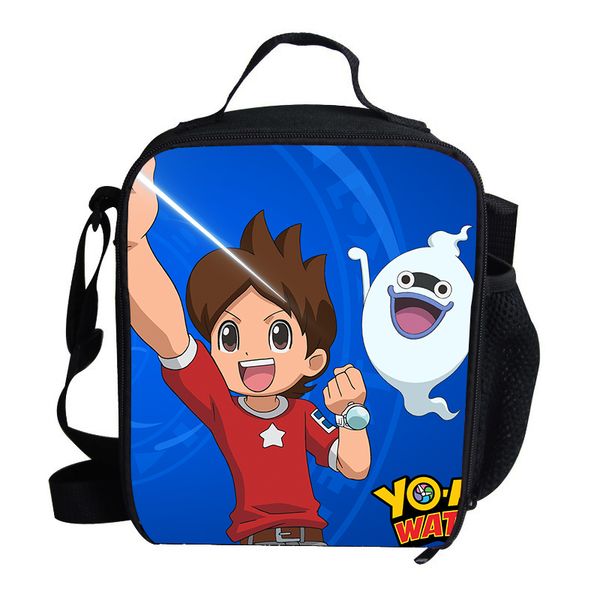 cartoon yo kai watch cooler lunch bag for kids school boys girls thermal lunch bags for kids children picnic shoulder bags, Blue;pink
cartoon yo kai watch cooler lunch bag for kids school boys girls thermal lunch bags for kids children picnic shoulder bags, Blue;pink