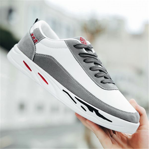2019 early autumn new men's comfortable casual shoes fashion wild round head with lightweight shoes, Black
2019 early autumn new men's comfortable casual shoes fashion wild round head with lightweight shoes, Black