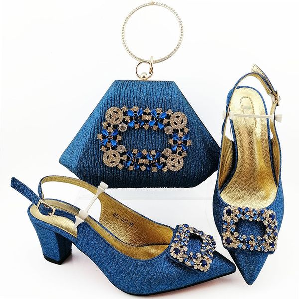 wonderful royal blue women pumps with crystal style african dress shoes match handbag set qsl025,heel 7cm
wonderful royal blue women pumps with crystal style african dress shoes match handbag set qsl025,heel 7cm